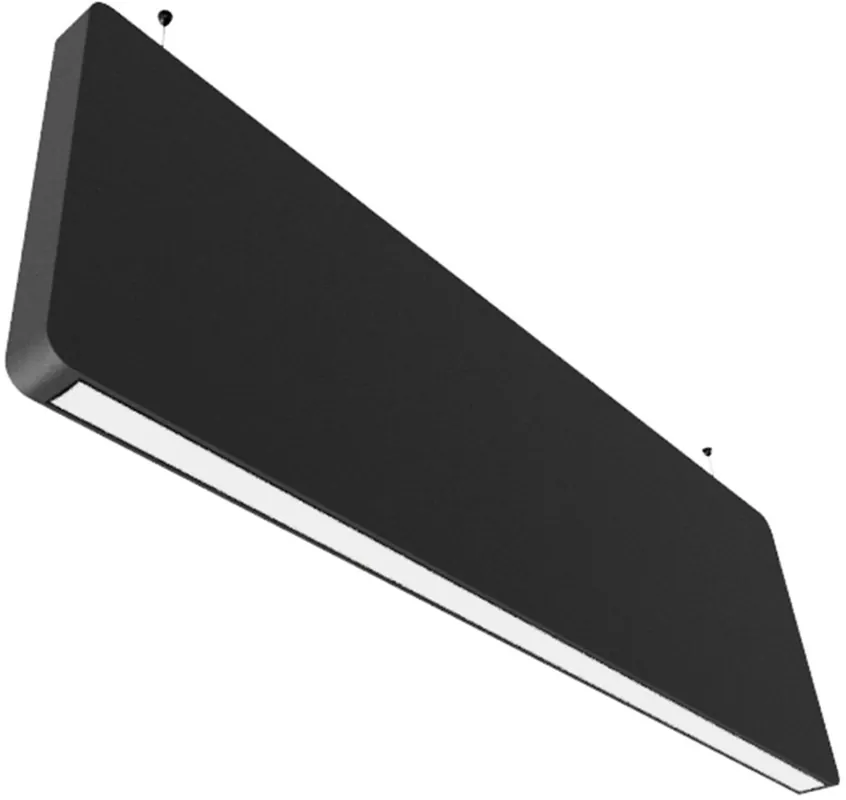 ISOLED Akustik-Pendel-BAFFEL LAMP30LID 35W schwarz, 1250mm, prismatisch, Sys-Pro Funk dimmbar Sofort Bestellen