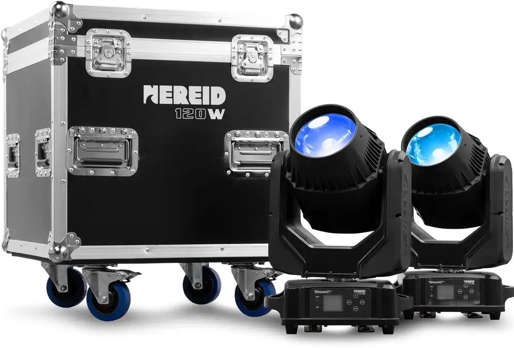 Kracherpreis beamZ Pro Nereid1R Outdoor 1R Beam Moving Head 2 Stück im Flightcase