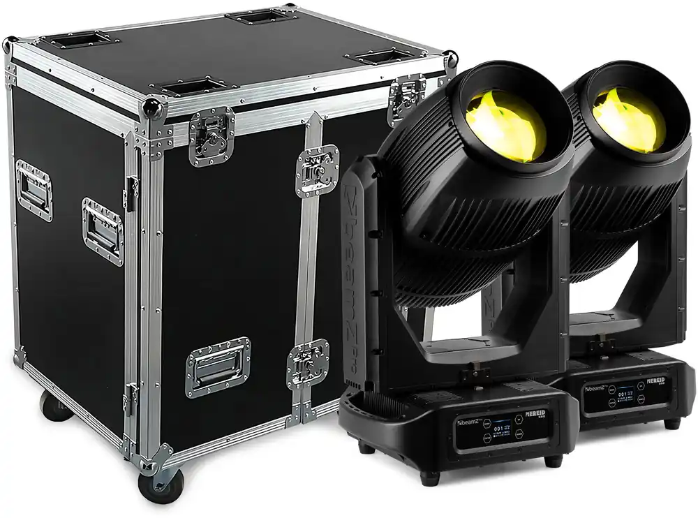 Kracherpreis beamZ Pro Nereid500 Hybrid Outdoor Moving Head 2 Stück im Flightcase