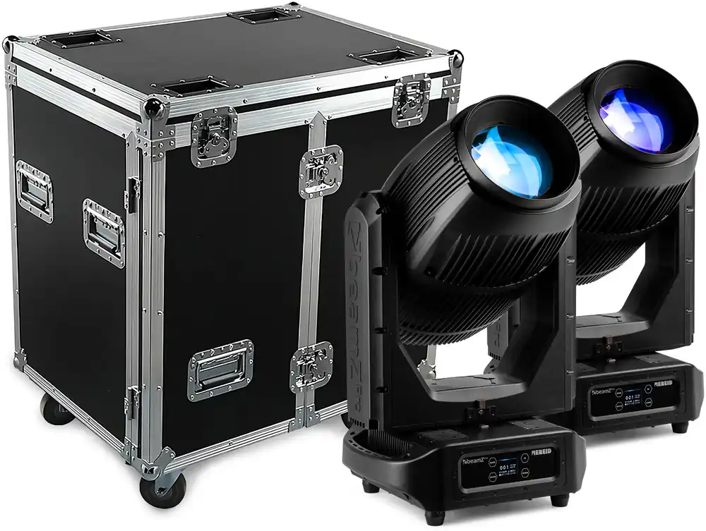 Must-Have beamZ Pro Nereid700 Outdoor BSWF Moving Head 2 Stück im Flightcase