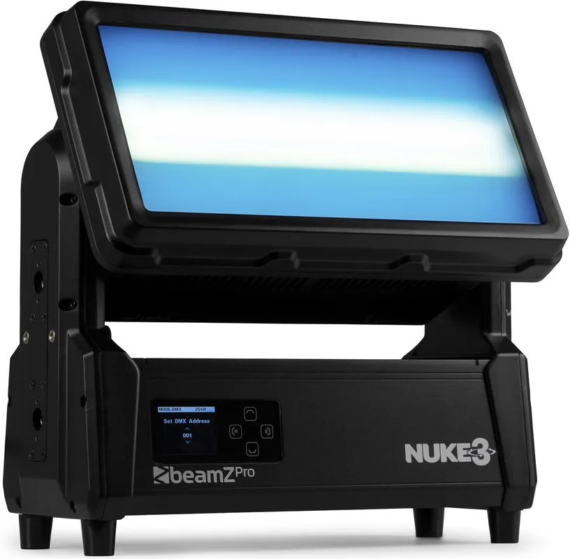 beamZ Pro NUKE3 Motorisierter Doppelblitz/Wash für den Außenbereich Mega-Angebot
