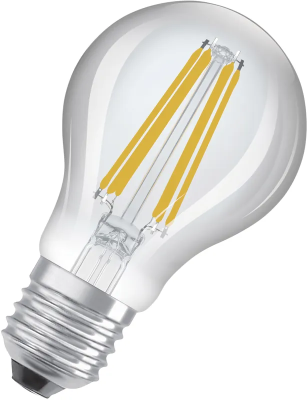 Super-Preis OSRAM LED Classic A 100 Filament DIM Energieeffizienzklasse B 8,2 W 827 Klar E27