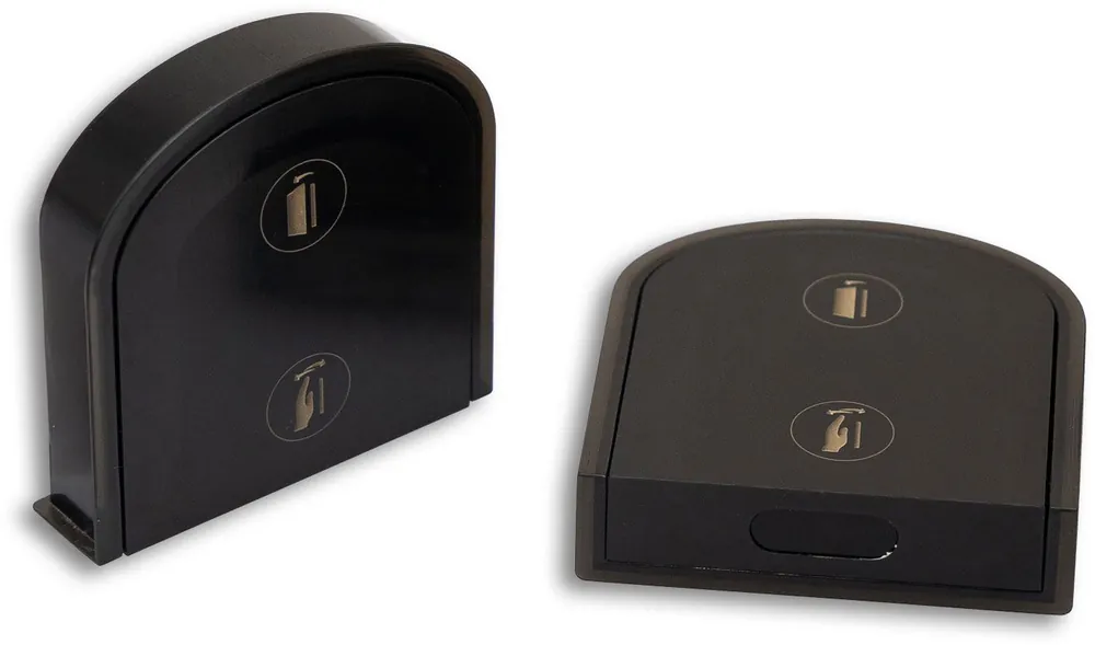 Abverkauf ISOLED Sys-Pro Einbau Wisch- oder Türkontakt Funk-Sensor, kapazitiv, inkl. CR2450 Batterie