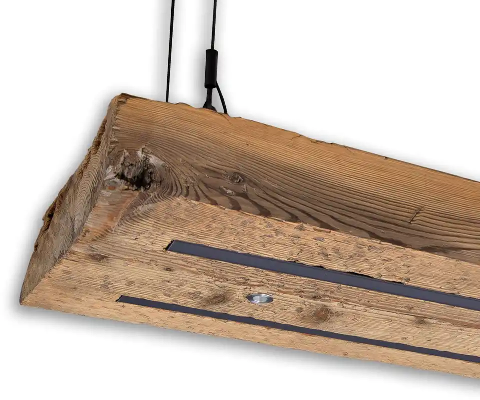 ISOLED LED ZILLACHTOL HOIZ Altholz Hängeleuchte 180cm - MUSTERARTIKEL Online Kaufen