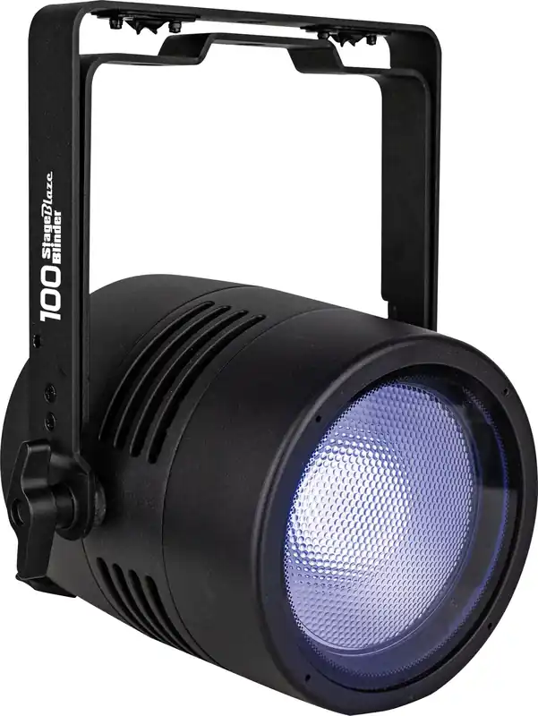 Meistverkauft SHOWTEC Stage Blinder 100 Blaze 100 W LED-Blinder mit Wolfram und RGB-Blaze-Effekt
