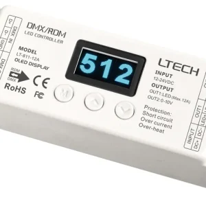 Garantierte Lieferung LTECH DMX LED-Treiber 1x 12A