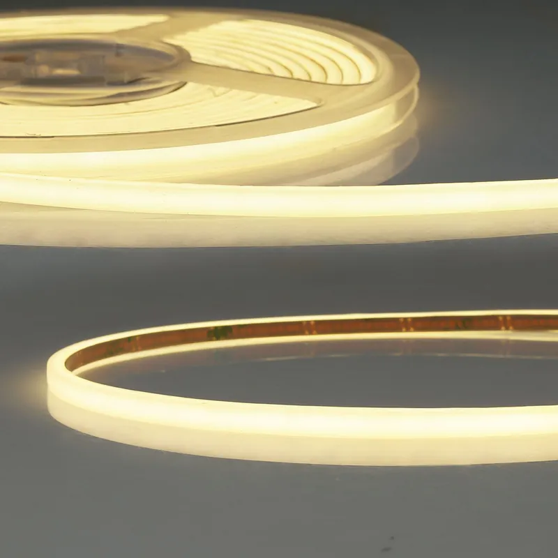 Rabatt ISOLED LED NEON940 MiniCut MiniAmp Milky Flexband, 24V DC, 7W, IP20, 4000K, 2.5m Rolle, 400 LED/m