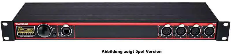 Direkt Vom Hersteller Swisson XND-4R8 Ethernet Node (Rack)