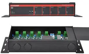 Swisson XSR-IB5-W, RDM & DMX-Splitter Neue Kollektion