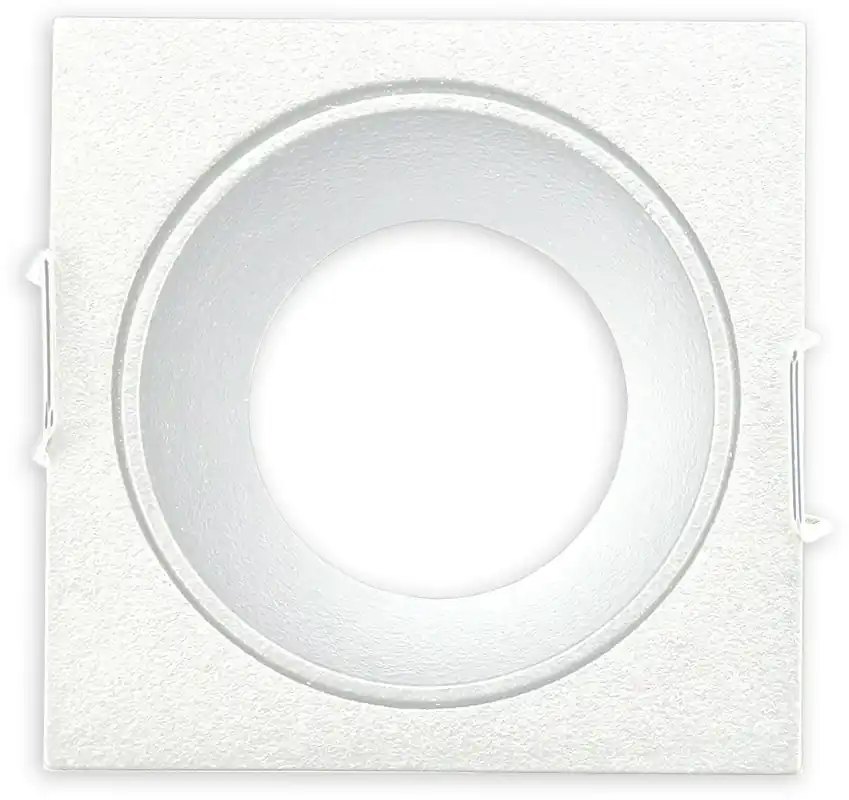 ISOLED Einbaurahmen für MR11/GU10 Mini Spots, eckig, weiß Top-Angebot