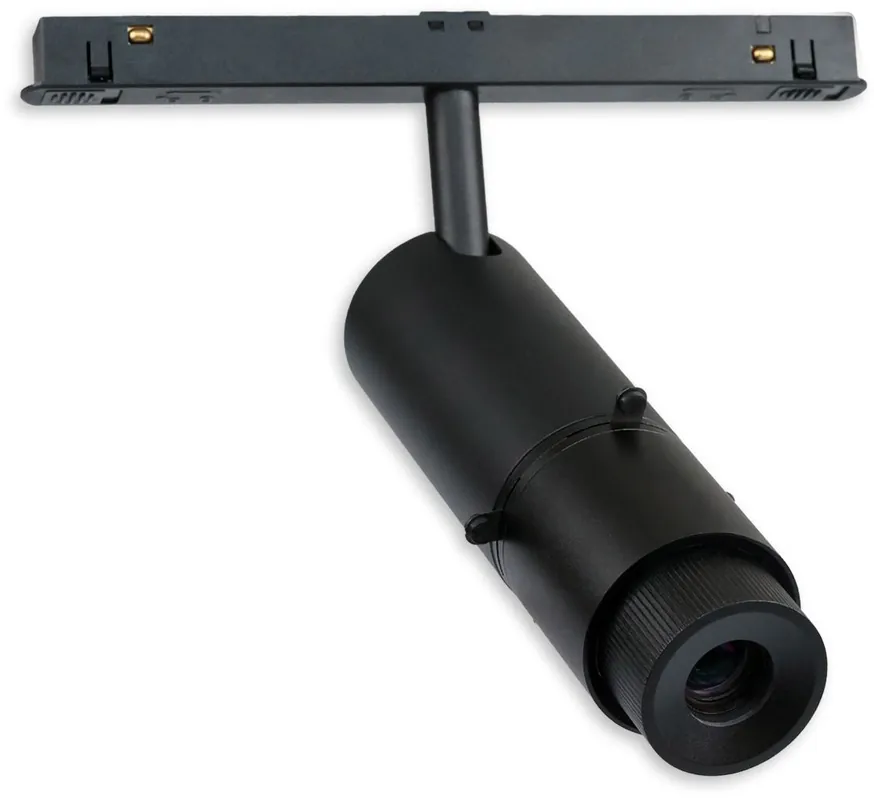ISOLED Track48 Konturenstrahler SHAPE, 20W, 30°, schwarz, 4000K, CRI90, DALI dimmbar Neue Ware