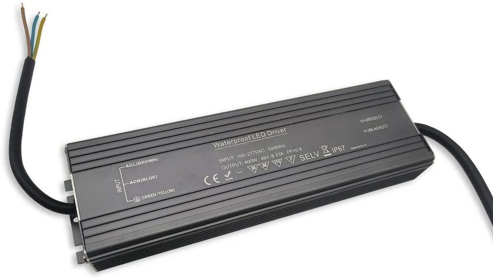 Beliebt ISOLED LED Trafo 48V/DC, 400W, kompakt, IP67, SELV