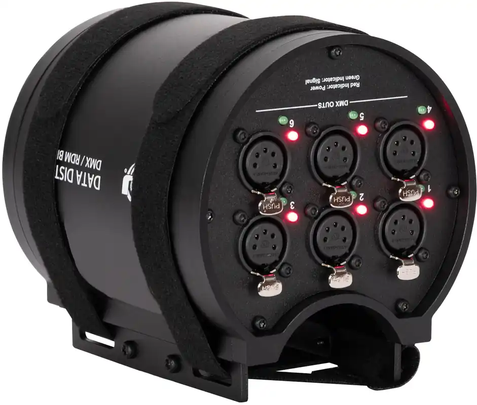Rabatt ADJ Data Distro 6 DMX512- und RDM-Signalverteilung