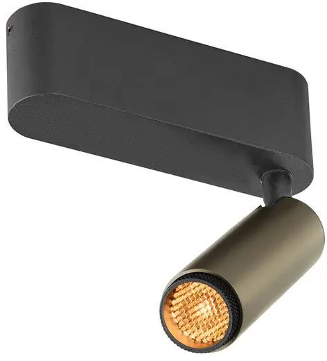 SLV GRIP! S, Deckenaufbauleuchte, single, PHASE, 2700 K, 11 W, 29°, bronze / schwarz Versand Am Gleichen Tag
