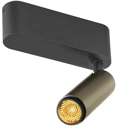 Expressversand SLV GRIP! S, Deckenaufbauleuchte, single, PHASE, 3000 K, 11 W, 29°, bronze / schwarz