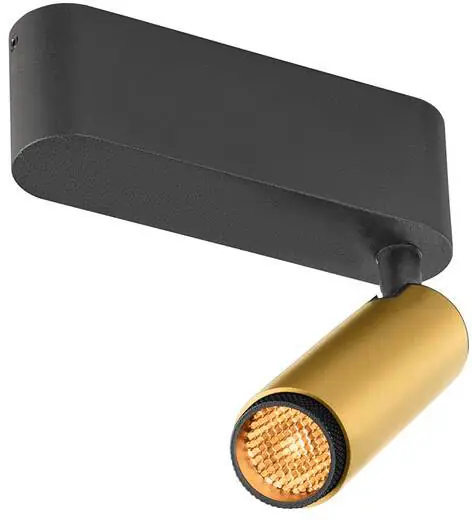 Sale SLV GRIP! S, Deckenaufbauleuchte, single, PHASE, 2700 K, 11 W, 29°, gold / schwarz