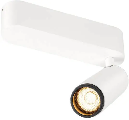 SLV GRIP! M, Deckenaufbauleuchte, single, PHASE, 3000 K, 14 W, 42°, weiß / schwarz Angebot