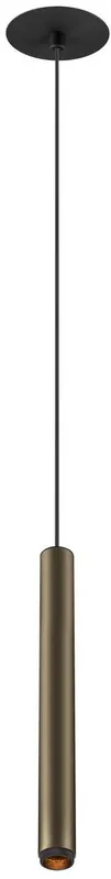 SLV GRIP! S, Pendelleuchte, PHASE, Pendellänge 200 cm, 2700 K, 29°, bronze / schwarz Neu