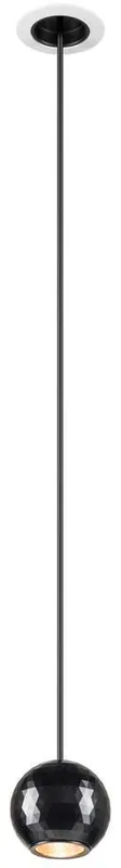 Rabatt SLV DYSKO, Pendelleuchte, PHASE, Pendellänge 200 cm, 2700K, 36°, weiß / schwarz