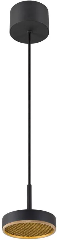 SLV GRIP! FLAT, Pendelleuchte, PHASE, 2700/3000 K, schwarz / gold Neue Ware