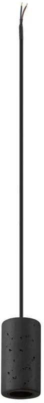 Preisreduziert SLV FITU PD, E27, stone, Pendelleuchte, Pendellänge 500 cm, offenes Kabelende, 1 x max. 15 W