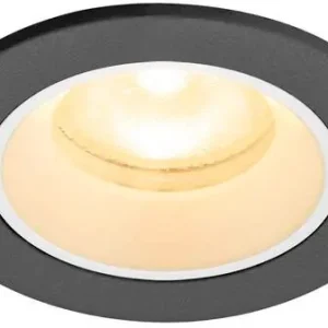 Versand Am Gleichen Tag SLV NUMINOS® XS, Deckeneinbauleuchte, 3000 K, 55°, IP20, rund, schwarz / weiß