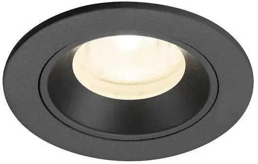 SLV NUMINOS® XS, Deckeneinbauleuchte, 4000 K, 40°, IP20, rund, schwarz Bestseller