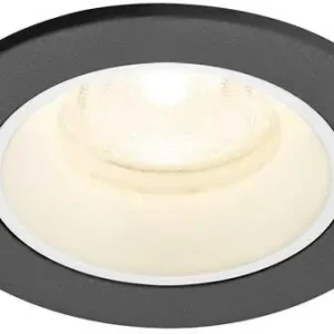 Aktuell SLV NUMINOS® XS, Deckeneinbauleuchte, 4000 K, 40°, IP20, rund, schwarz / weiß