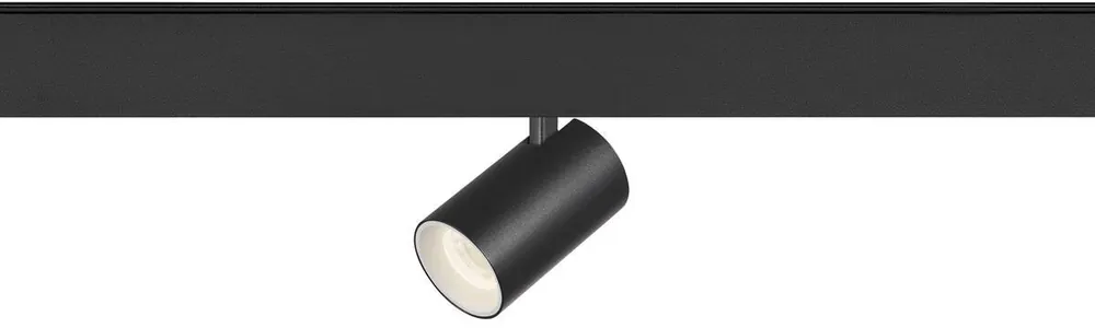 SLV NUMINOS® XS, 48V Spot, rund, 4000 K, 8.7 W, DALI 2, 55°, matt schwarz / matt weiß Versand Am Gleichen Tag