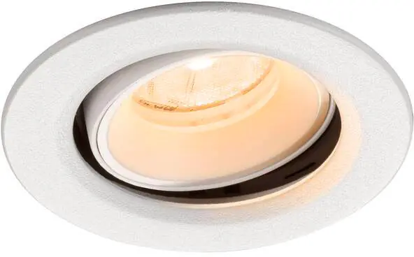 SLV NUMINOS® MOVE XS, Deckeneinbauleuchte, 2700 K, 20°, IP20, rund, weiß Sonderaktion