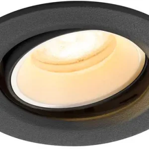 Beliebt SLV NUMINOS® MOVE XS, Deckeneinbauleuchte, 4000 K, 55°, IP20, rund, schwarz / weiß