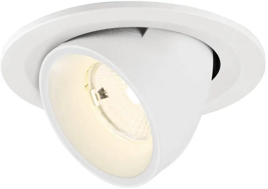 Saisonangebot SLV NUMINOS® GIMBLE S, Deckeneinbauleuchte, 4000 K, 55°, IP20, rund, weiß