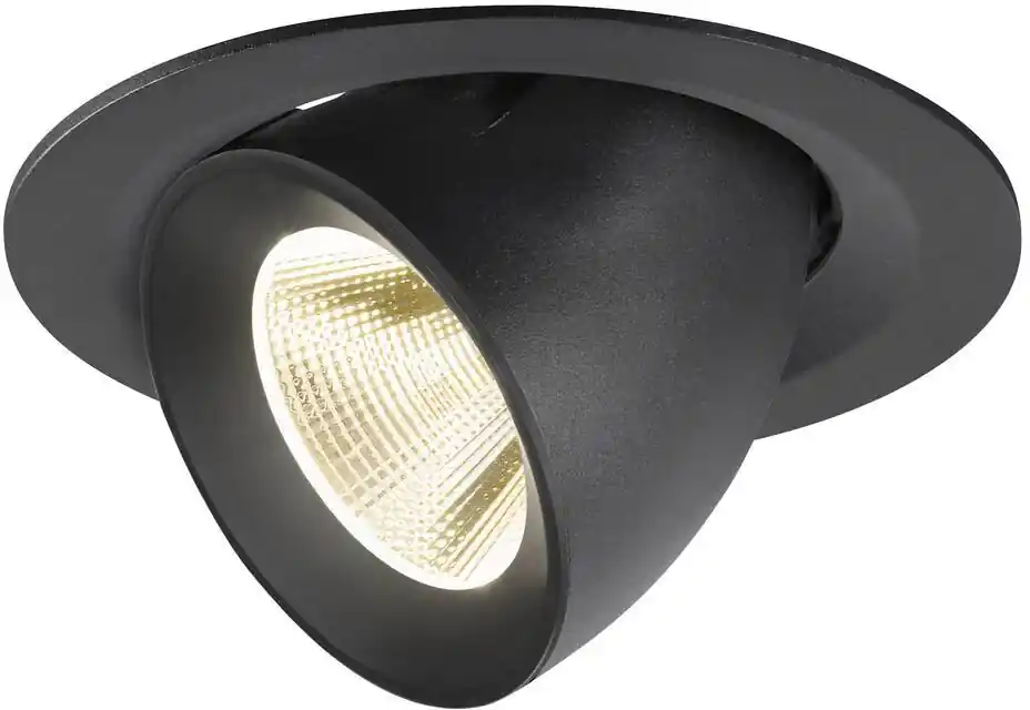 Garantierte Lieferung SLV NUMINOS® GIMBLE M, Deckeneinbauleuchte,, 4000 K, 20°, schwarz