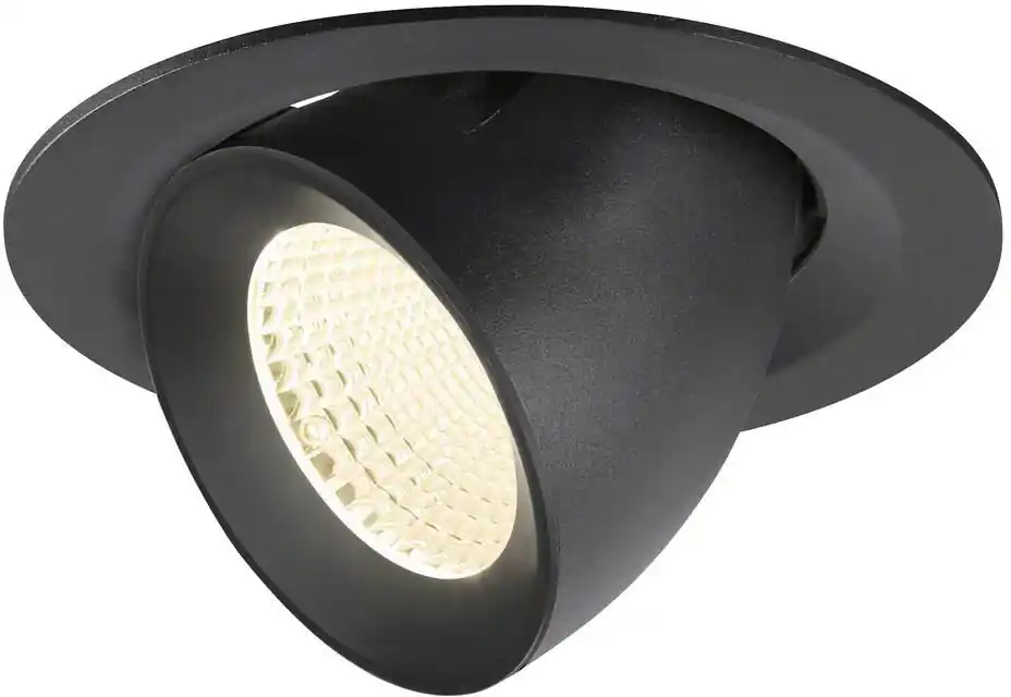 SLV NUMINOS® GIMBLE M, Deckeneinbauleuchte,, 4000 K, 40°, schwarz Nur Heute