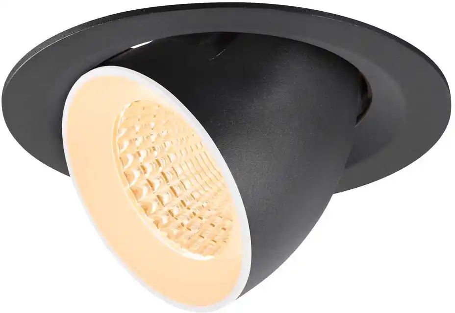 Ausverkauf SLV NUMINOS® GIMBLE M, Deckeneinbauleuchte,, 2700 K, 55°, schwarz / weiß