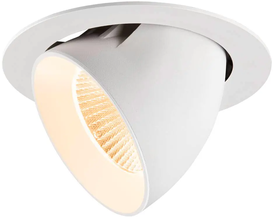 Zertifiziert SLV NUMINOS® GIMBLE XL, Deckeneinbauleuchte,, 2700 K, 40°, weiß