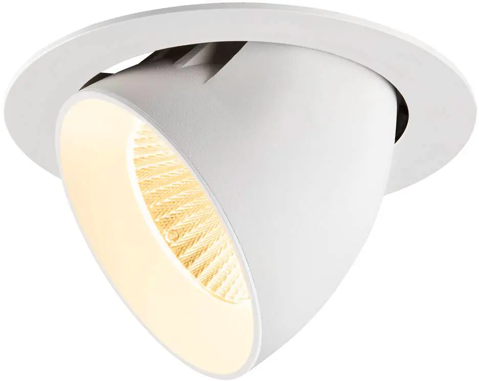 SLV NUMINOS® GIMBLE XL, Deckeneinbauleuchte,, 3000 K, 20°, weiß Nur Heute