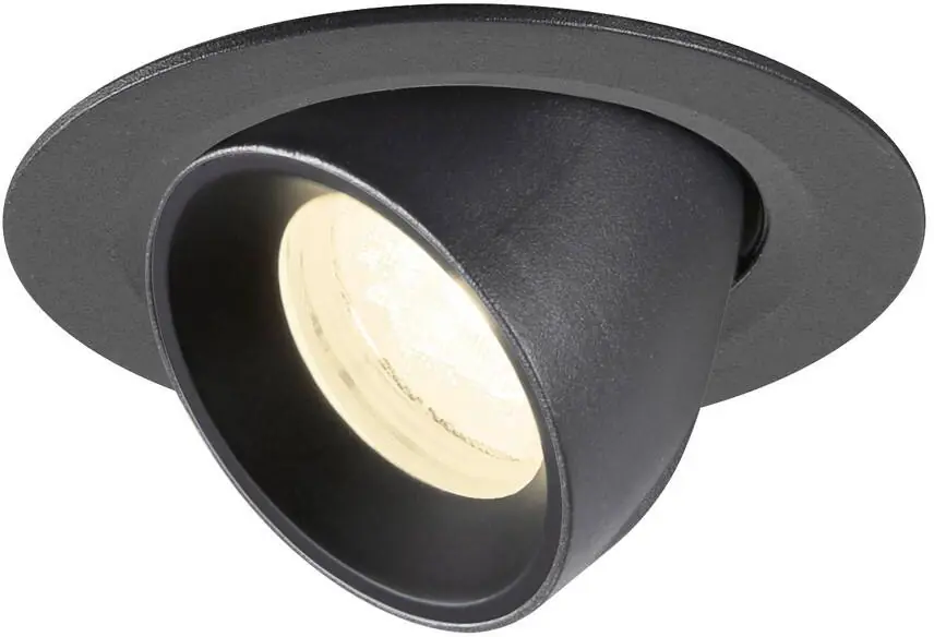 Mega-Angebot SLV NUMINOS® GIMBLE XS, Deckeneinbauleuchte, 4000 K, 40°, IP20, rund, schwarz