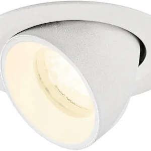 Aktuell SLV NUMINOS® GIMBLE XS, Deckeneinbauleuchte, 4000 K, 40°, IP20, rund, weiß