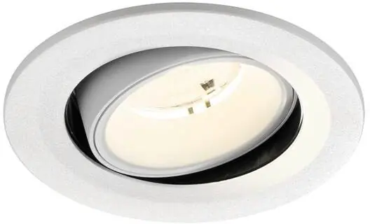 SLV NUMINOS® MOVE S, Deckeneinbauleuchte, 4000 K, 55°, IP20, rund, weiß Günstig