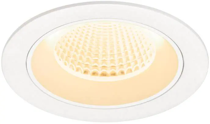 SLV NUMINOS® M, Deckeneinbauleuchte, 3000 K, 40°, IP20, rund, weiß Top-Angebot