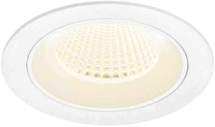 SLV NUMINOS® M, Deckeneinbauleuchte, 4000 K, 40°, IP20, rund, weiß Sofort Bestellen