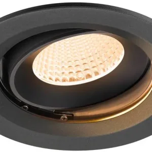 Zertifiziert SLV NUMINOS® MOVE M, Deckeneinbauleuchte, 2700 K, 40°, IP20, rund, schwarz