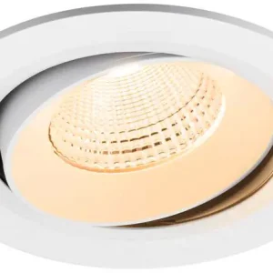 Begrenztes Angebot SLV NUMINOS® MOVE L, Deckeneinbauleuchte, 2700 K, 55°, IP20, rund, weiß