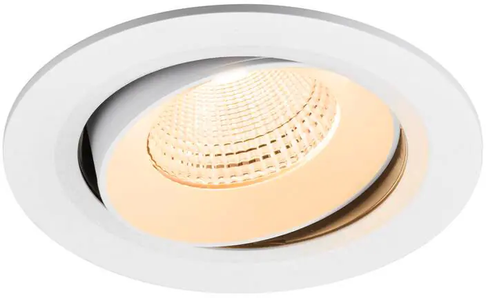 Begrenztes Angebot SLV NUMINOS® MOVE L, Deckeneinbauleuchte, 2700 K, 55°, IP20, rund, weiß