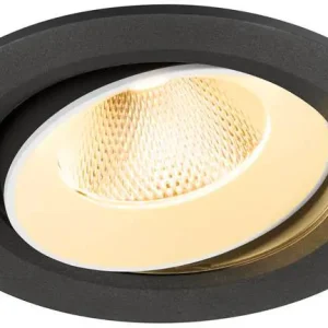 Bestpreis SLV NUMINOS® MOVE L, Deckeneinbauleuchte, 3000 K, 20°, IP20, rund, schwarz / weiß