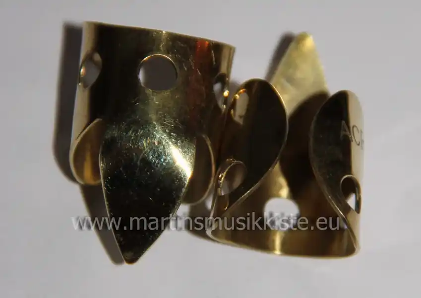 Fingerpick Brass pointed 2er Sonderaktion