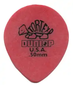 Preisreduziert 413 0.50mm Tortex Teardrop rot