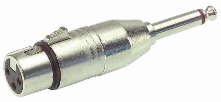 Beliebt Adapter XLRFmale a Klinke Mono