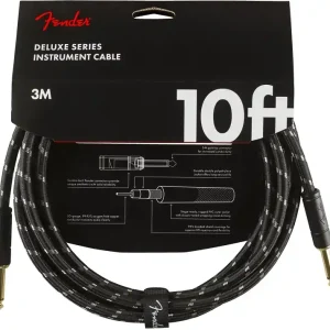 Deluxe Kabel 3m Blacktweed Expressversand